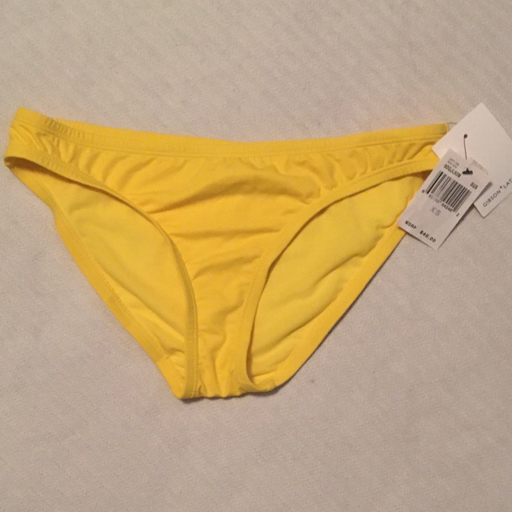 NWT Sunshine Yellow Bikini - Bottoms Only